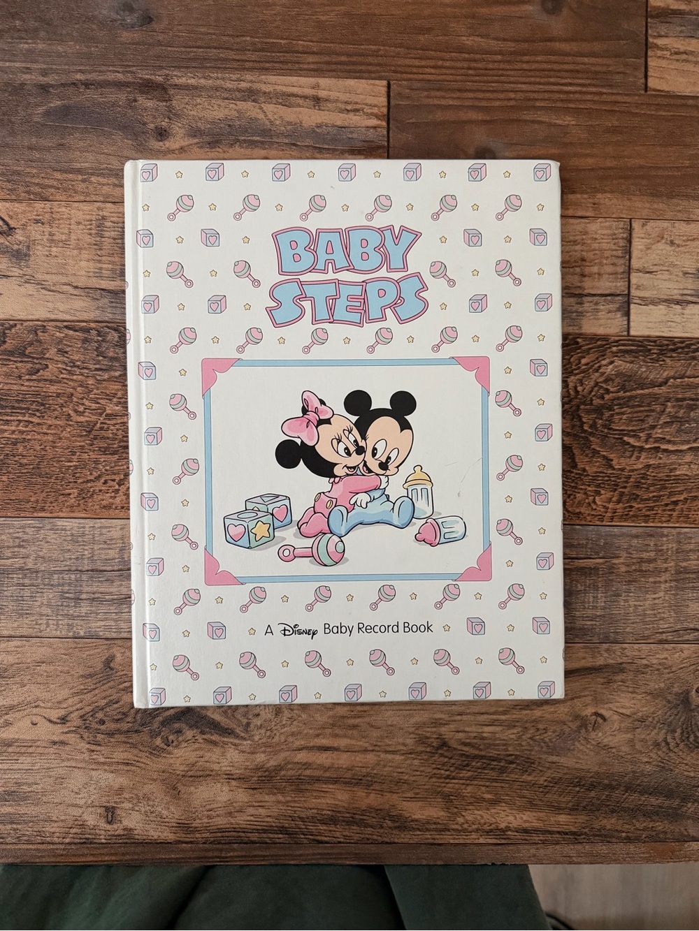 Vintage Disney Baby Steps Record Book